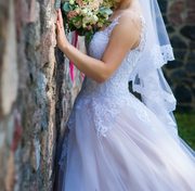 Свадебное платье,  размер 44-46